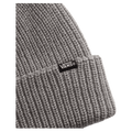 View of Vans Core Basic Cuff Beanie in colour Heather Grey.