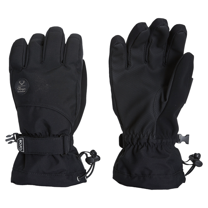Front view of Rojo Women'S Maximise Glove - True Black