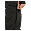 Side view of the XTM Glide II Ski Pants in Black colourway, men's model