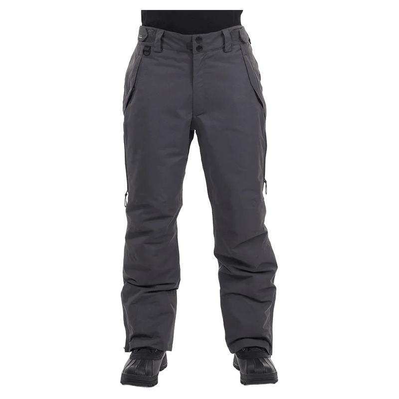 Front view of the XTM Glide II Ski Pants in Magnet colourway, men's model