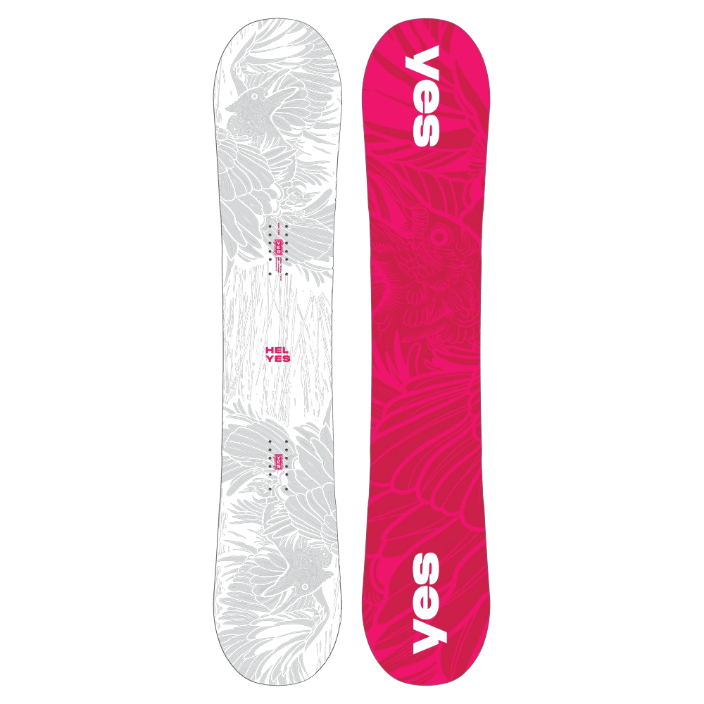 hel yes snowboard 2022 YES 2027 Hel Yes Snowboard - Womens