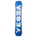 Bottom view of the YES 2027 Sender Pro TrueTwin Snowboards, 26/27 's model