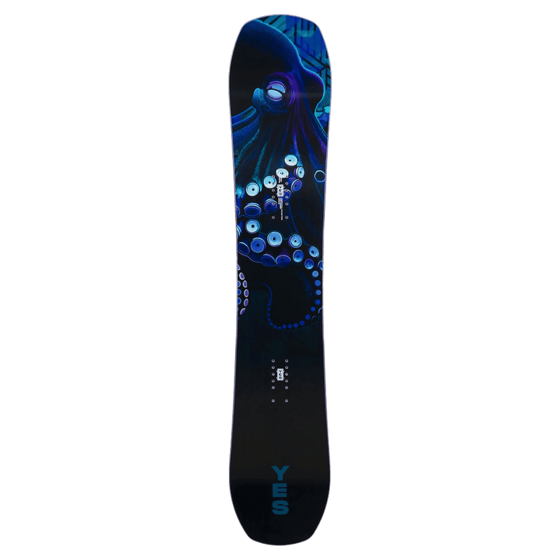 Top view of the YES 2027 Standard Pro Directional Twin Snowboards, 26/27 's model
