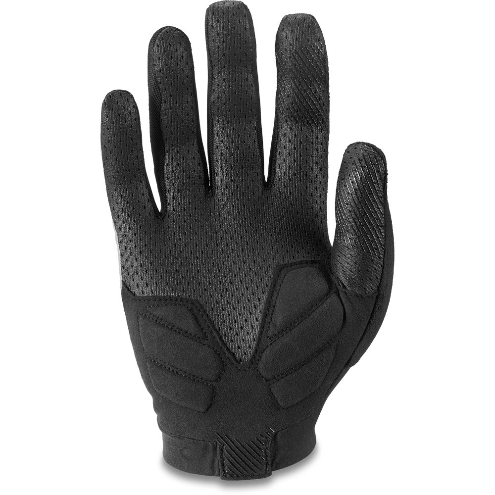Mens Dakine Boundary bike glove palm with black ventilated fabric.
