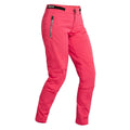 Women's bike pants in bright pink.