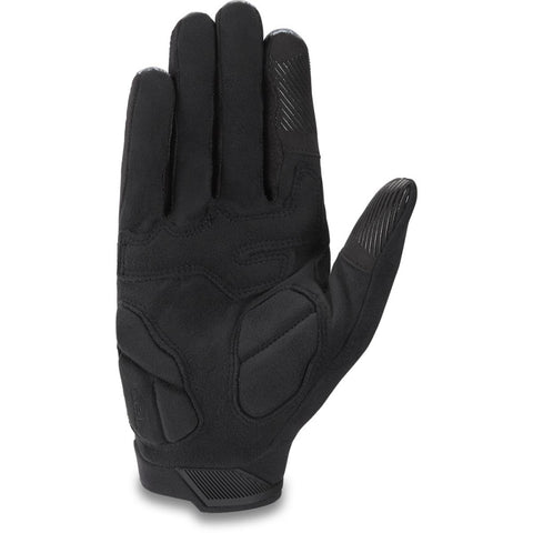 Men's bike glove with padded black fabric palm.
