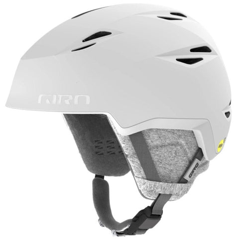 Giro Envi snow Helmet in White featuring Spherical Mips, BOA fit system, adjustable vents and a magnetic buckle