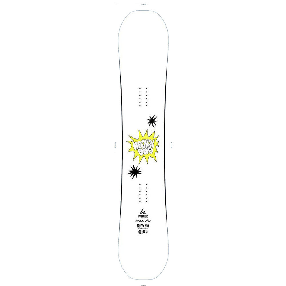 Rhythm x Hockey Dad x Wired Snowboard