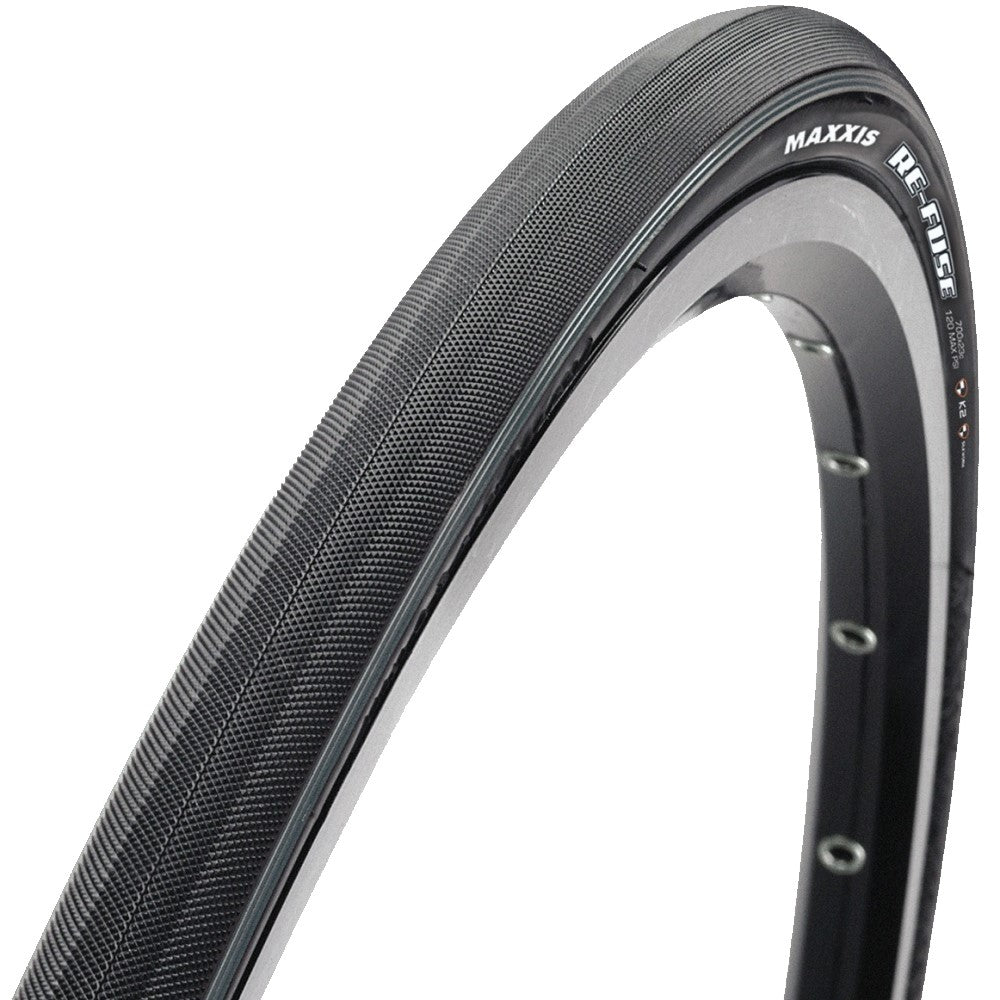 Maxxis Re-fuse slick tyre.