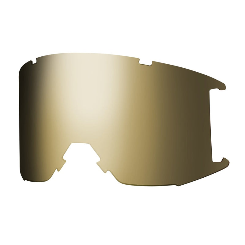 Sun black gold replacement lens for Smith Squad goggles