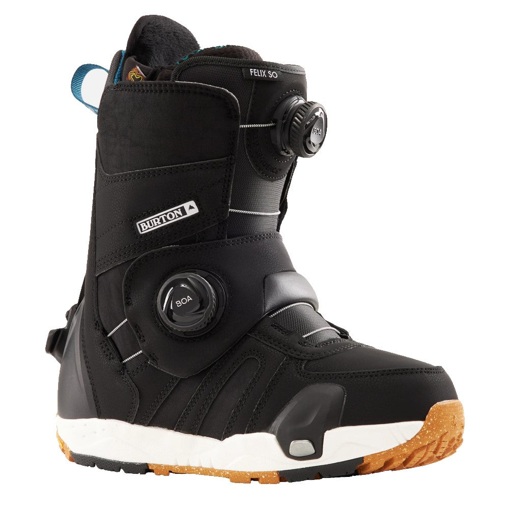 ステップオン　FELIX SOFT スノーボードブーツ ブラック Burton Felix Step On Soft Snowboard Boots - Womens | Rhythm