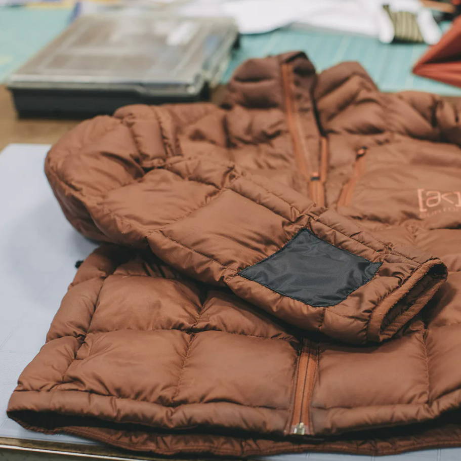 How to patch a down jacket