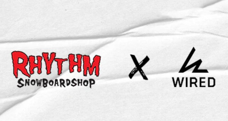 Rhythm x Wired Snowboard Collaboration