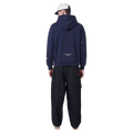 Back view of Barney Cools Scribe Hood in colour Navy.