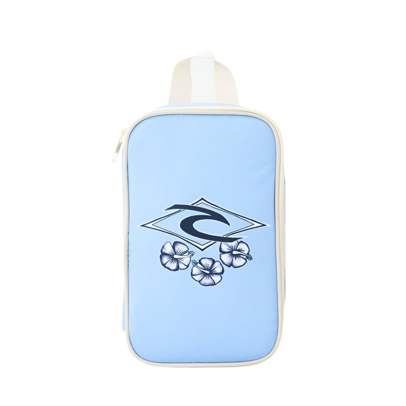 Front image of the Rip Curl Lunch Box Mixed in Vinatge Blue
