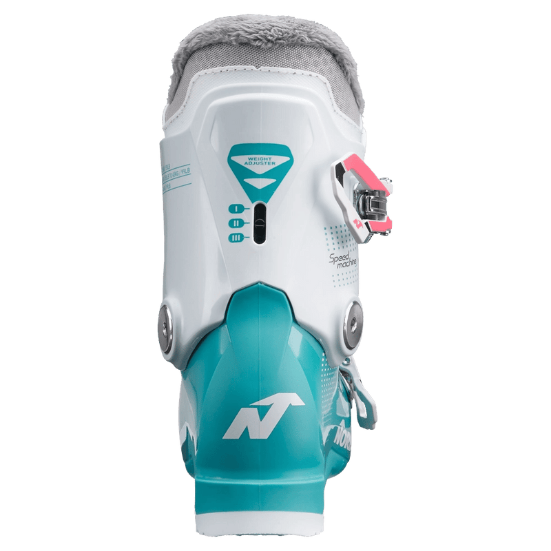 Single rear view of Nordica Speedmachine J2 Girl Ski Boots - Kids