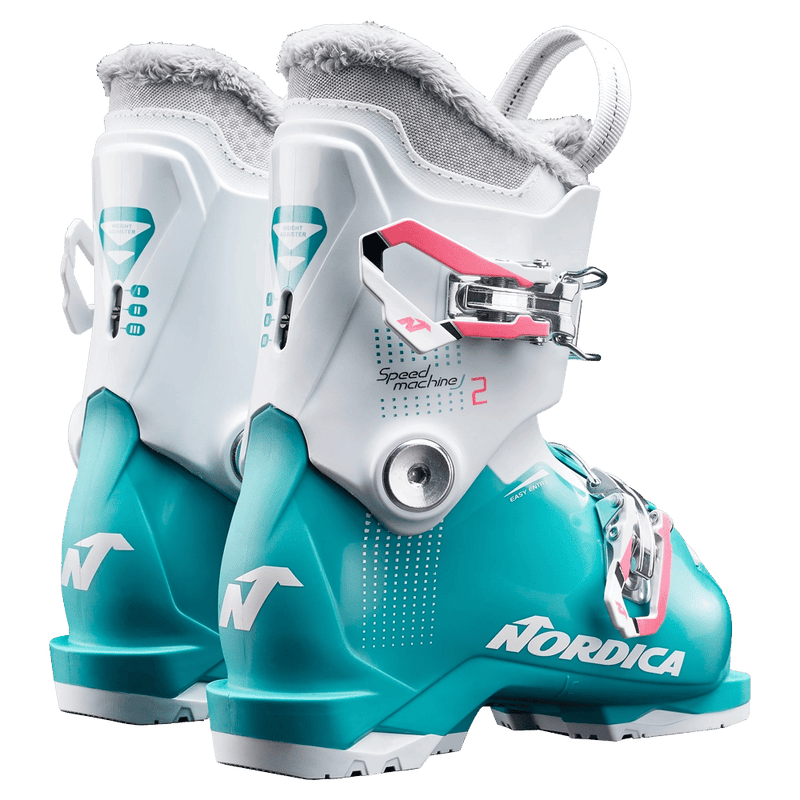 Rear view of Nordica Speedmachine J2 Girl Ski Boots - Kids