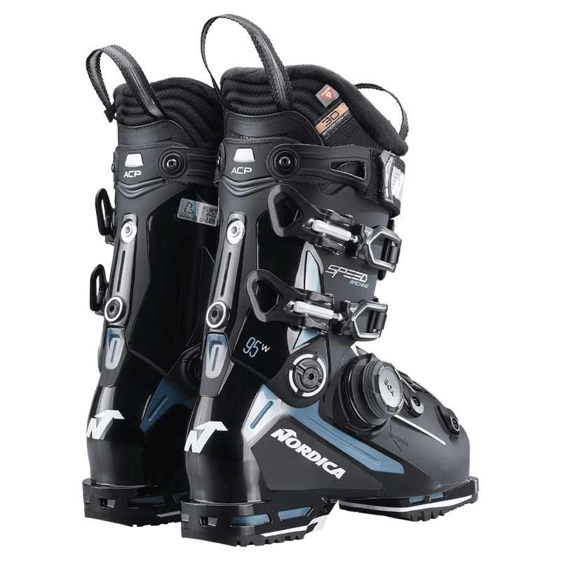 Rear view of Nordica Speedmachine 3 95 BOA Ski Boots - Womens