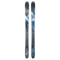 Top view of the Nordica 2027 Enforcer 99 Ski, featuring a spliced graphic design in red, blue, and black
