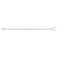 side view of Nordica 2027 Santa Ana 97 Ski for Women.