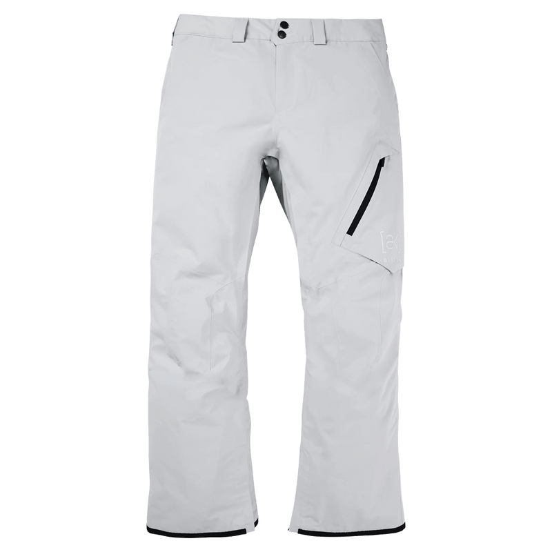 Product view of the Burton AK Cyclic Gore-Tex 2L Snowboard Pants in Grey Cloud