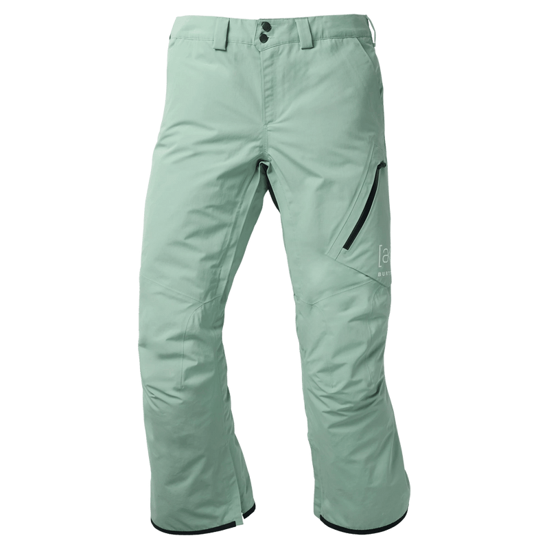 Product view of the Burton AK Cyclic Gore-Tex 2L Snowboard Pants in Sage green