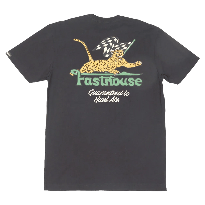 View of Fasthouse Savanna SS Tee in colour Black.