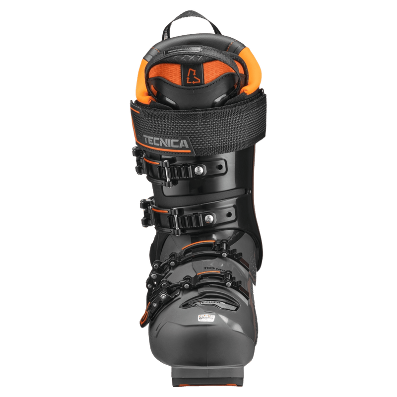 Front view of Tecnica Mach1 110 MV TD GW Ski Boots