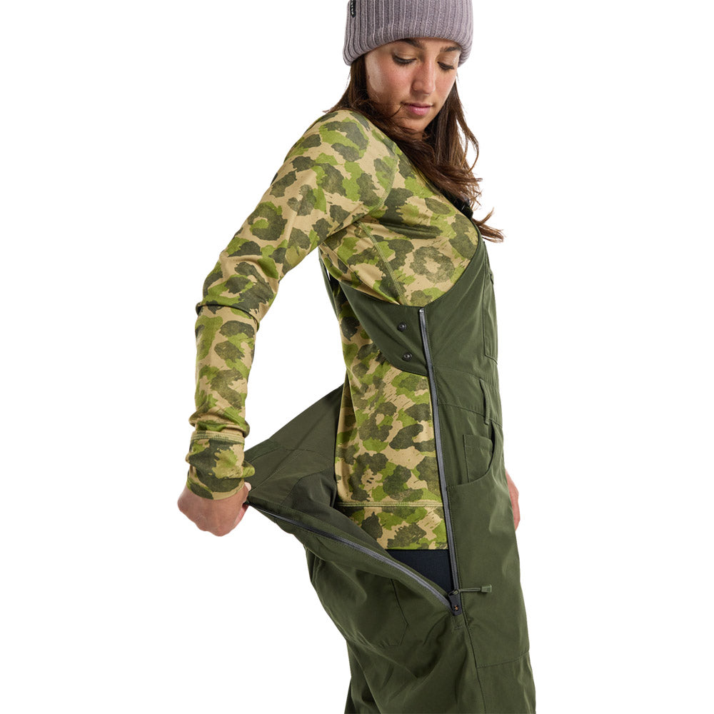 Burton Avalon GoreTex 2L Bib Snowboard Pants Womens Rhythm Snowsports.