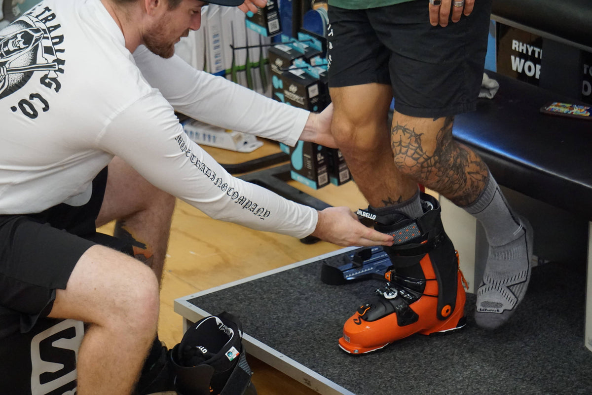 Custom Boot Fitting | Ski & Snowboard | Rhythm Snowsports