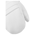 View of Hestra Leather Fall Line Mitt - Womens in colour White.