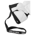 View of Hestra Leather Fall Line Mitt - Womens in colour White.