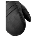 View of Hestra Leather Fall Line Mitt - Womens in colour Black.