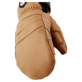 View of Hestra Leather Fall Line Mitt - Womens in colour Cork.