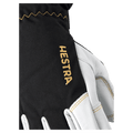 Hestra Army Leather Gore-Tex 5 Finger Glove in colour Black/White.