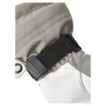 Hestra Heli Ski Mitt - Womens in colour Khaki/Off White.