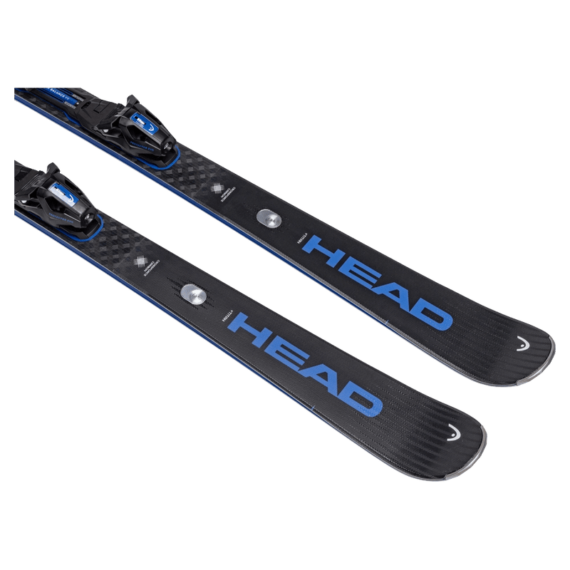 Tip view of Head 2027 Supershape e-Titan SW Ski w/ Bindings