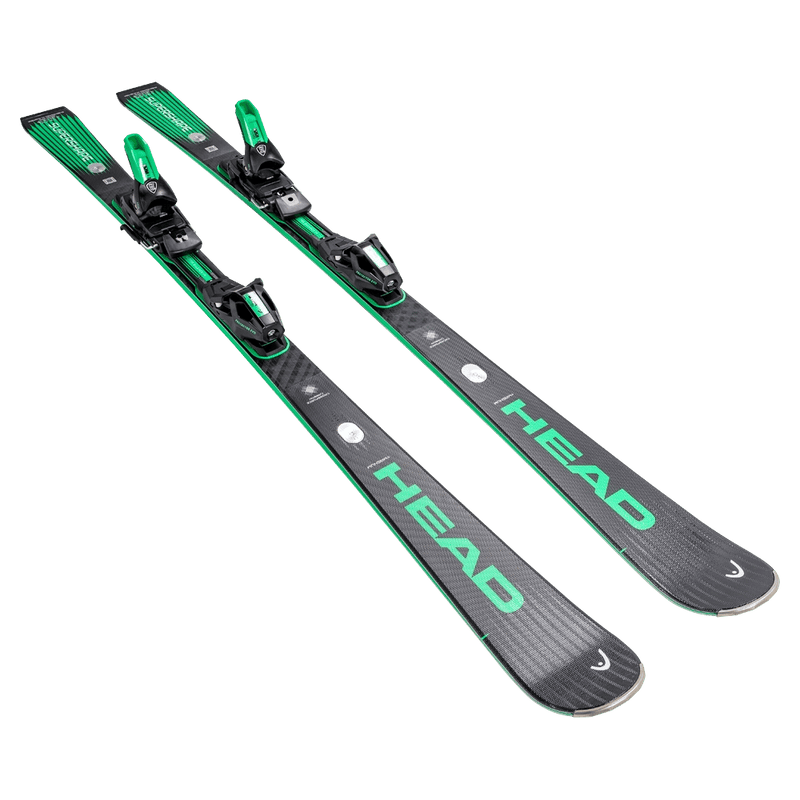 Full view of Head 2027 Supershape e-Magnum SW Ski w/ Bindings
