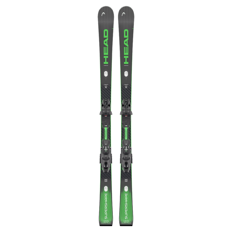 Top view of Head 2027 Supershape e-Magnum SW Ski w/ Bindings