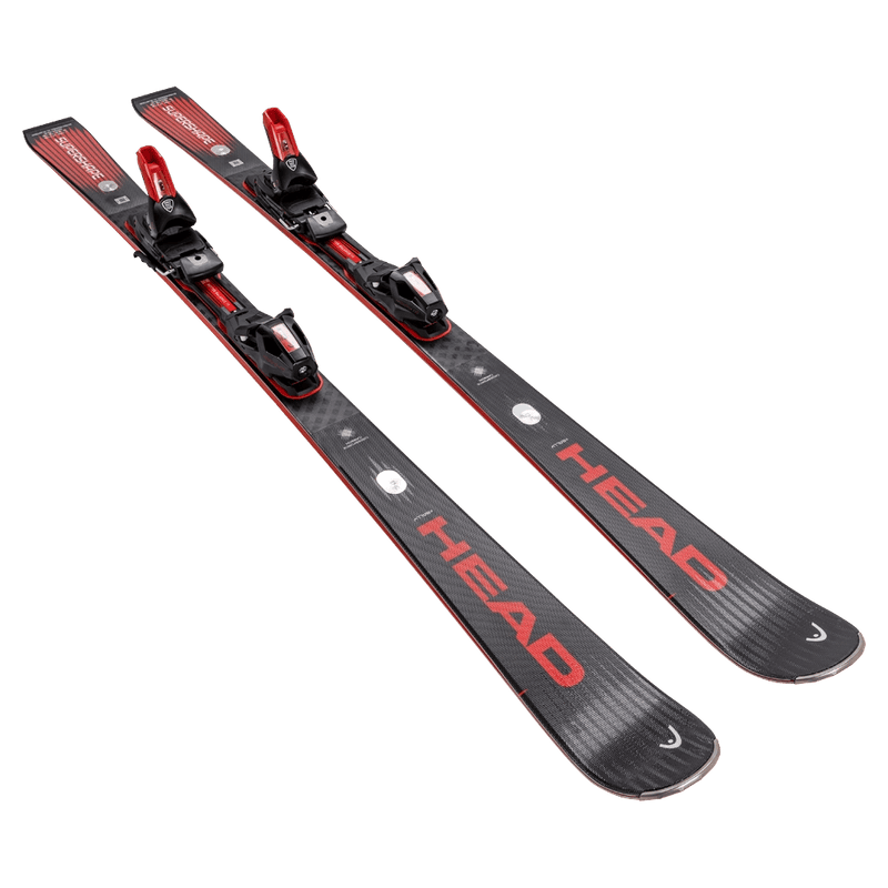 Full view of Head 2027 Supershape e-Rally SW Ski w/ Bindings