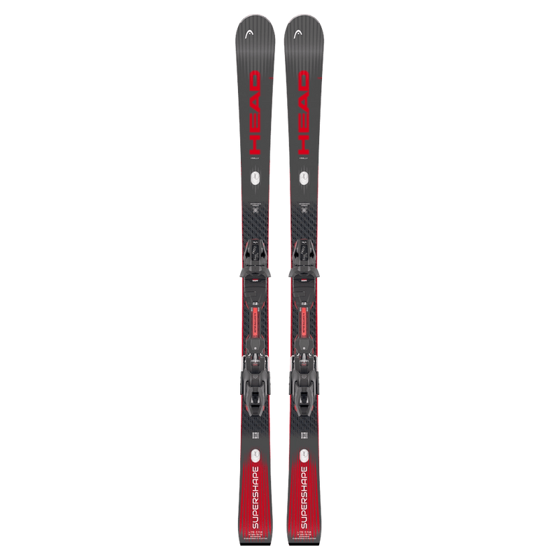 Top view of Head 2027 Supershape e-Rally SW Ski w/ Bindings