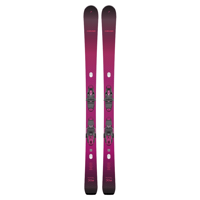 Top View of Head 2027 e-Total Joy SW SLR BB Joy Pro Ski w/ Bindings