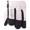 View of Hestra Ferox Primaloft 5 Finger in colour Rose.