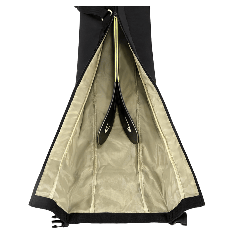 Internal view of Head Freeride Single Skibag in colour Black.