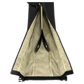 Internal view of Head Freeride Single Skibag in colour Black.