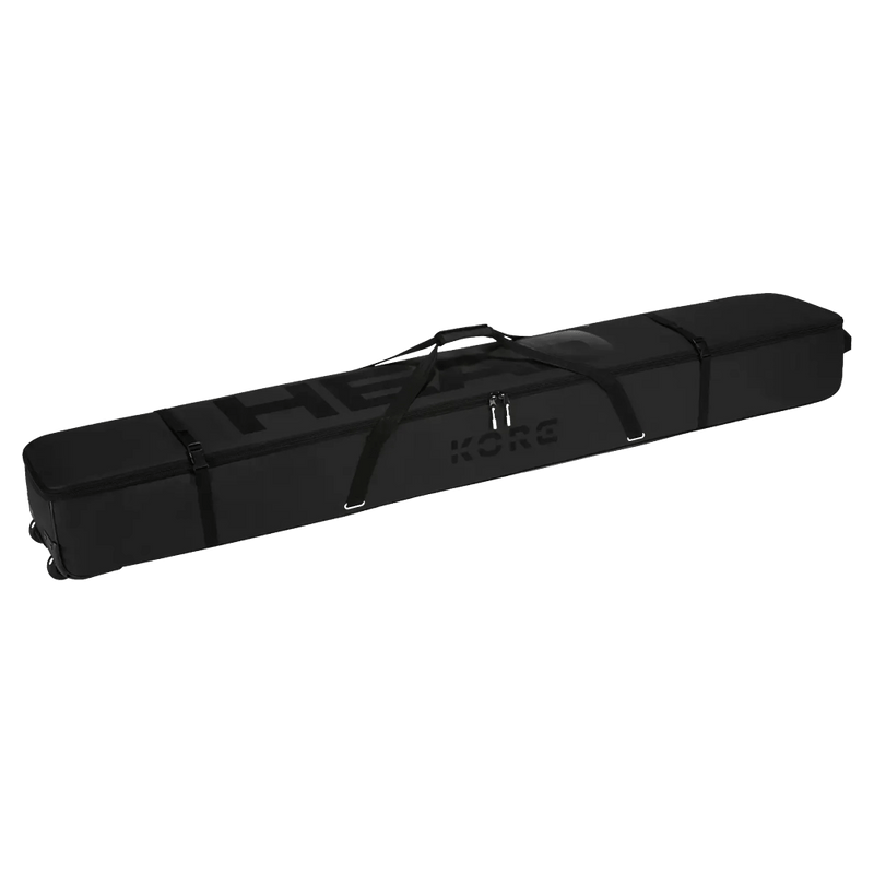 Full view of Head Freeride Double Ski Bag in colour Black.