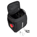 View of Head Heatable Bootbag in colour Black