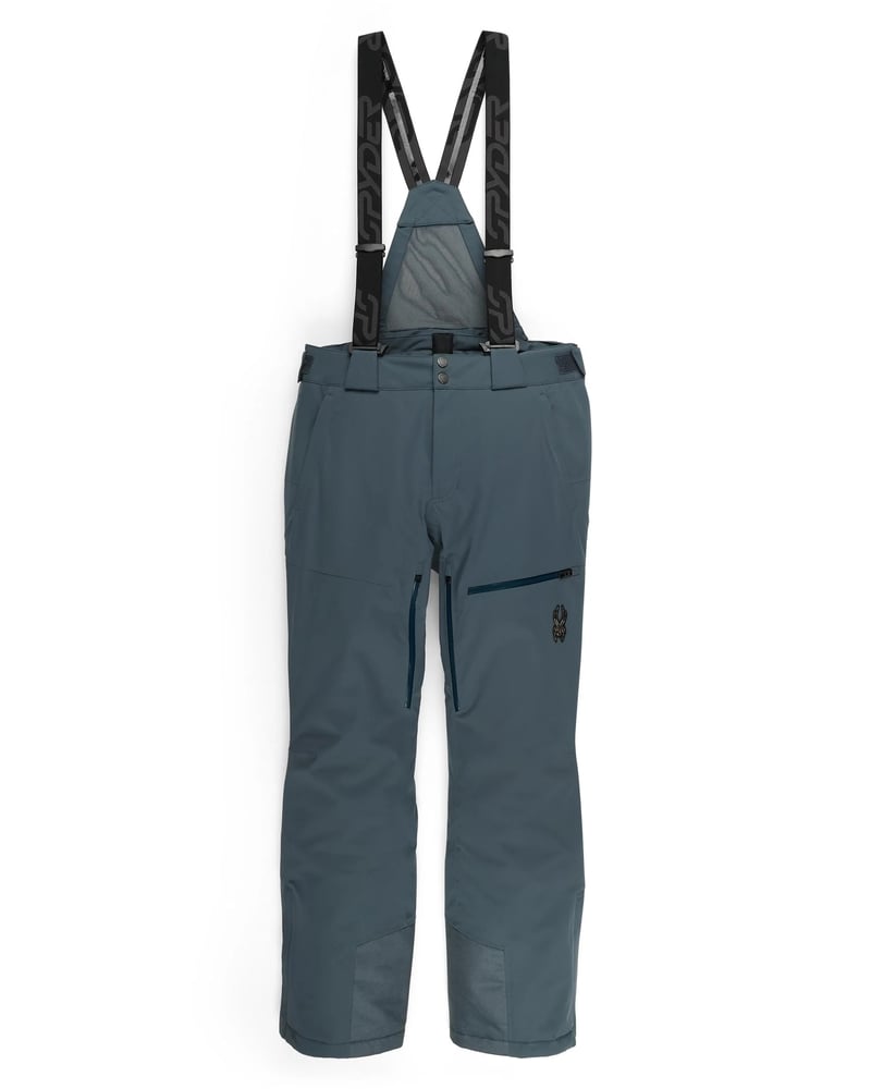 Back view of man in Spyder Dare Ski Pants in colour Storm