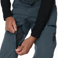 Inner Leg view of man in Spyder Dare Ski Pants in colour Slate Blue