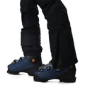Bottom  view of man in Spyder Dare Ski Pants in colour Black